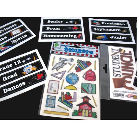 Creative Memories Graduate Cheerleading Pep Rally Photo album accessories - Picture 7 of 13